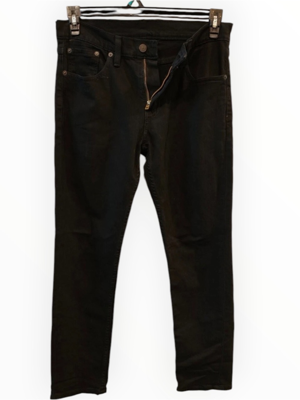Levi’s 511 Men’s 30x30 Slim Fit Charcoal Black Jeans Denim